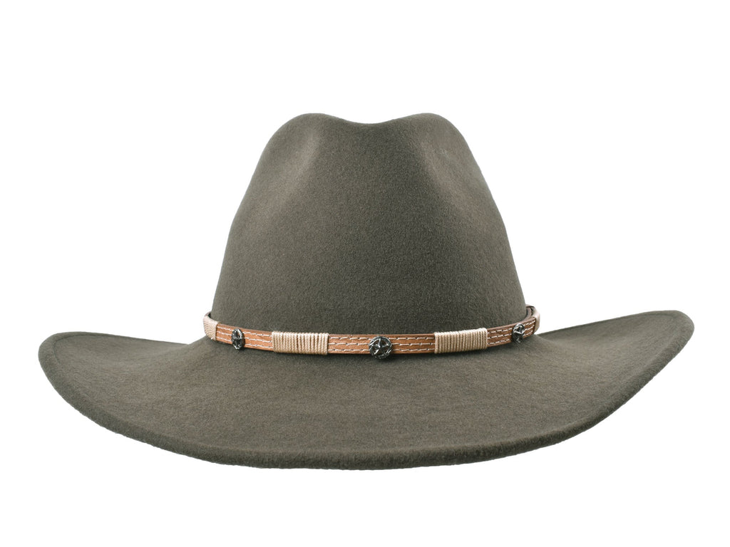Outdoor Hat Merino Wool Felt Hat Long Trail