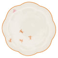 Bumble Voyage Scalloped Ceramic Dinner Plates – Case of 12 (+3 Bonus Plates)