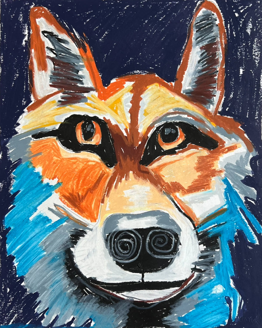 Reynard, The Colorful Fox - Art Prints