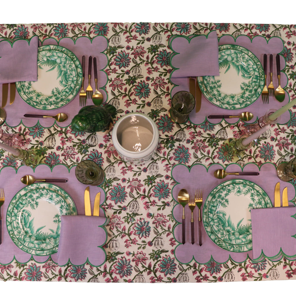 Monsoon Verdant Porcelain Dinner Plates – Case of 12 (+3 Bonus Plates)