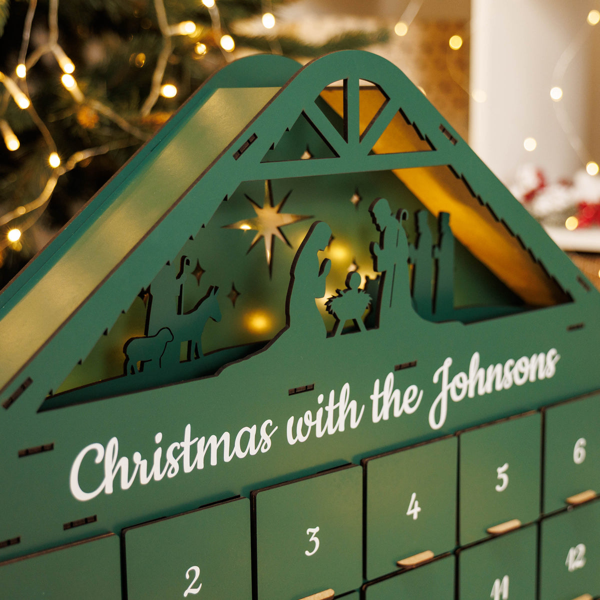 Christmas Advent Calendar - Green